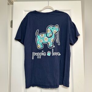 “Puppie Love” Tee (Size X-LARGE)